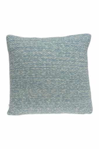 PARKLAND COLLECTION Tobi Transitional Pillow - 20" x 20" - Blue