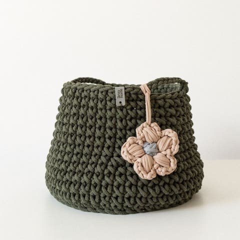 Toy Nursery Storage Basket Basic Recycled
