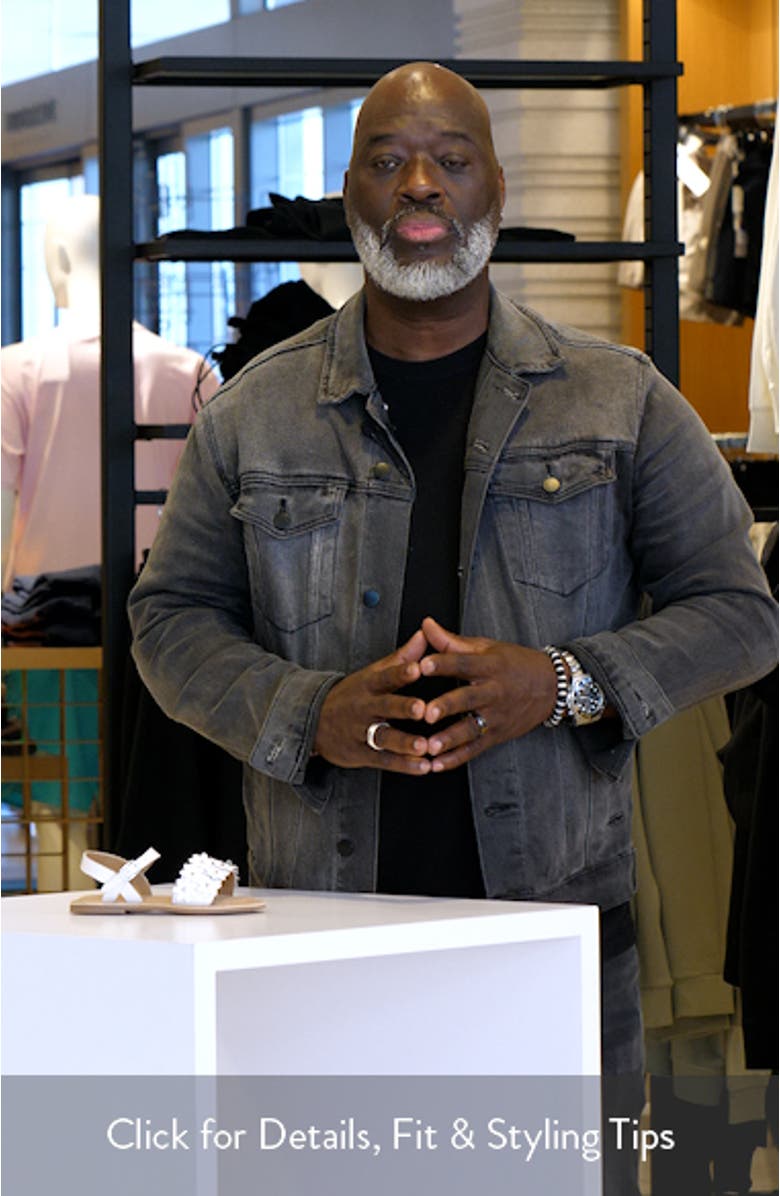 Kids' Floral Ankle Strap Sandal, sales video thumbnail