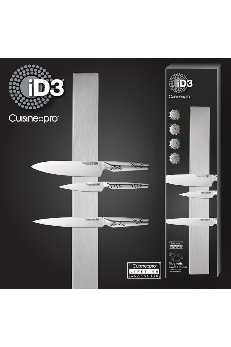 iD3® Magnetic Knife Holder 15.5", Alternate, color, Silver