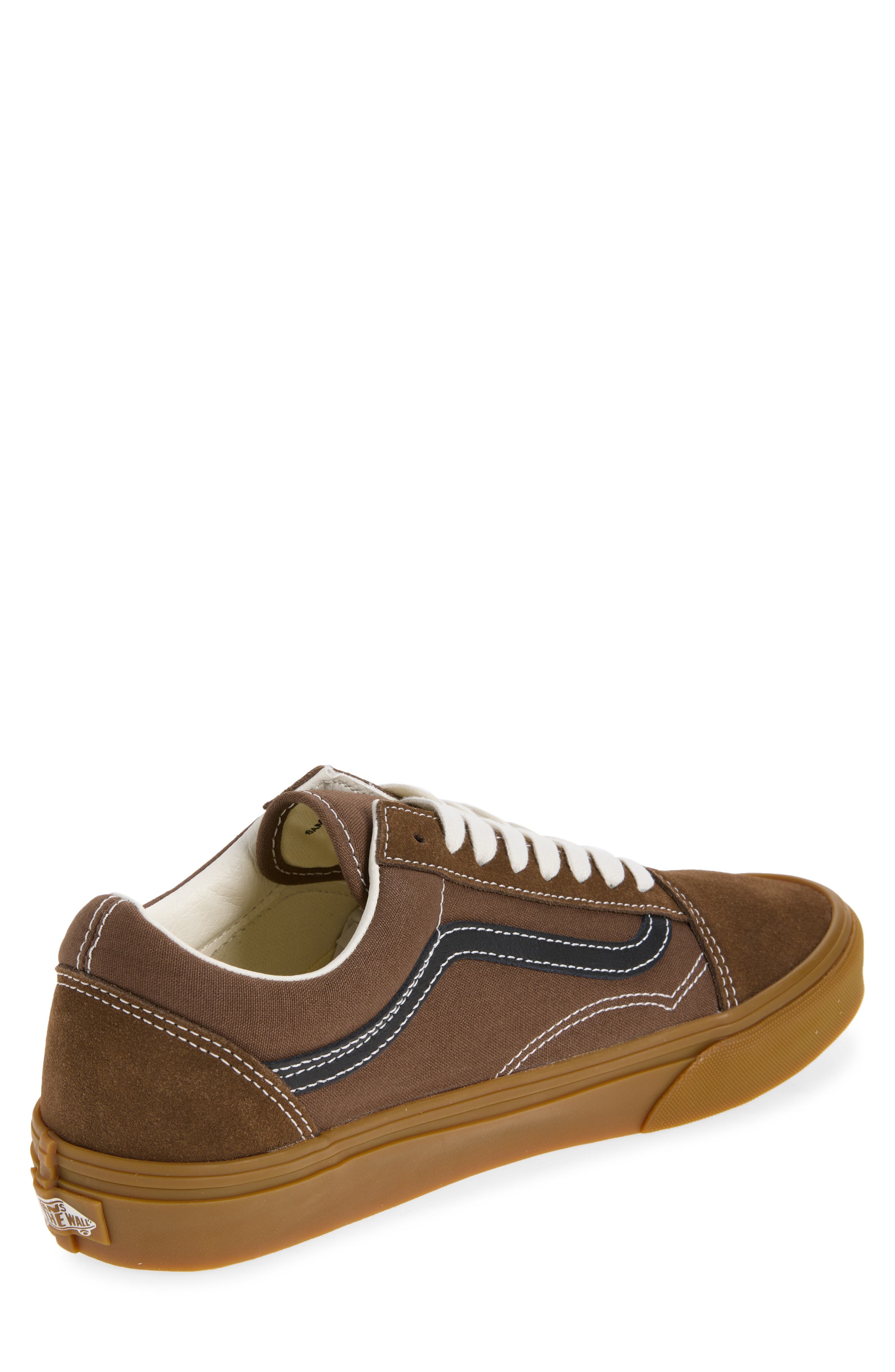 Old Skool Sneaker, Alternate, color, GUM VINTAGE COCOA