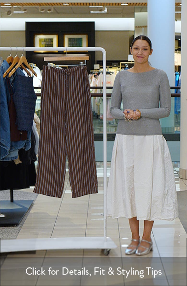 Stripe Pull-On Pants, sales video thumbnail