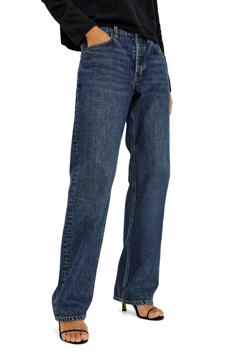 Del Mar Straight Leg Jeans, Alternate, color, UPSTREAM
