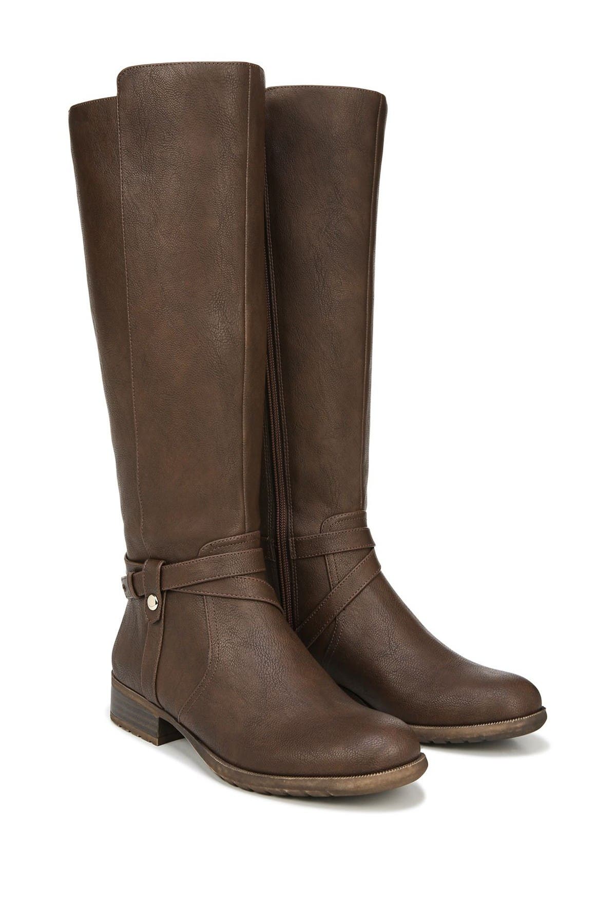 LifeStride X-Trovert Riding Boot, Alternate, color, Dark Tan