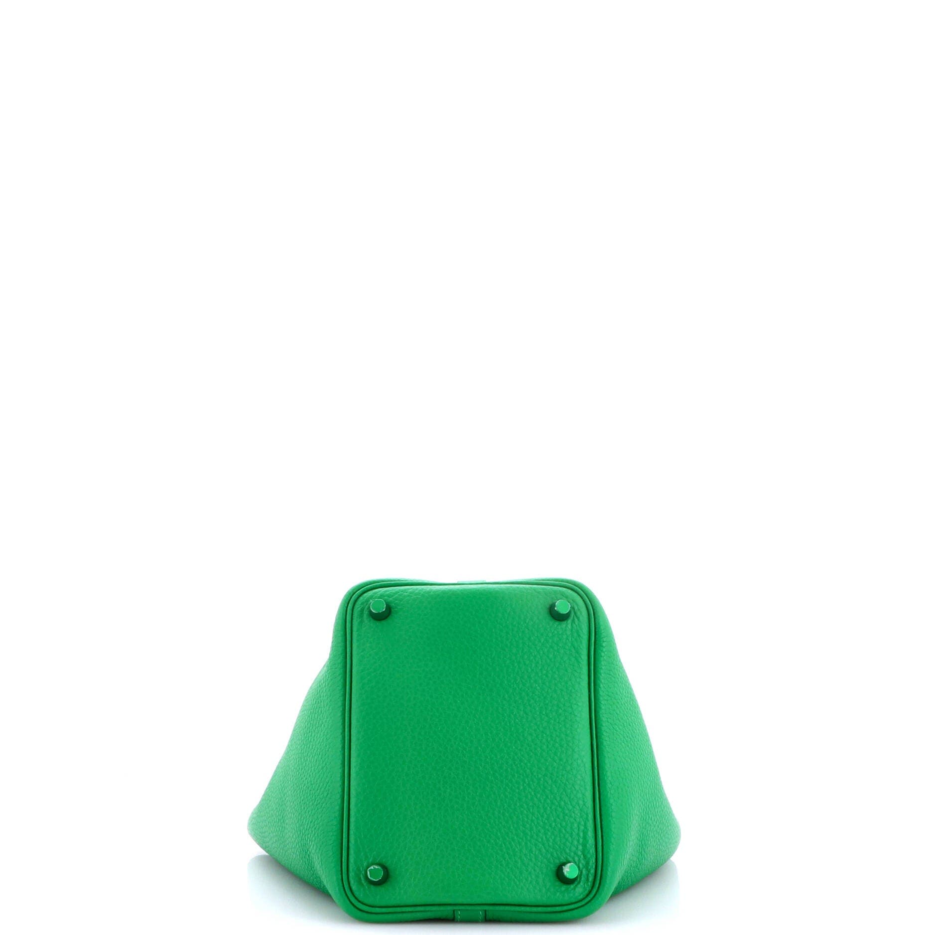 Monochrome Picotin Lock Bag Clemence PM, Alternate, color, Green