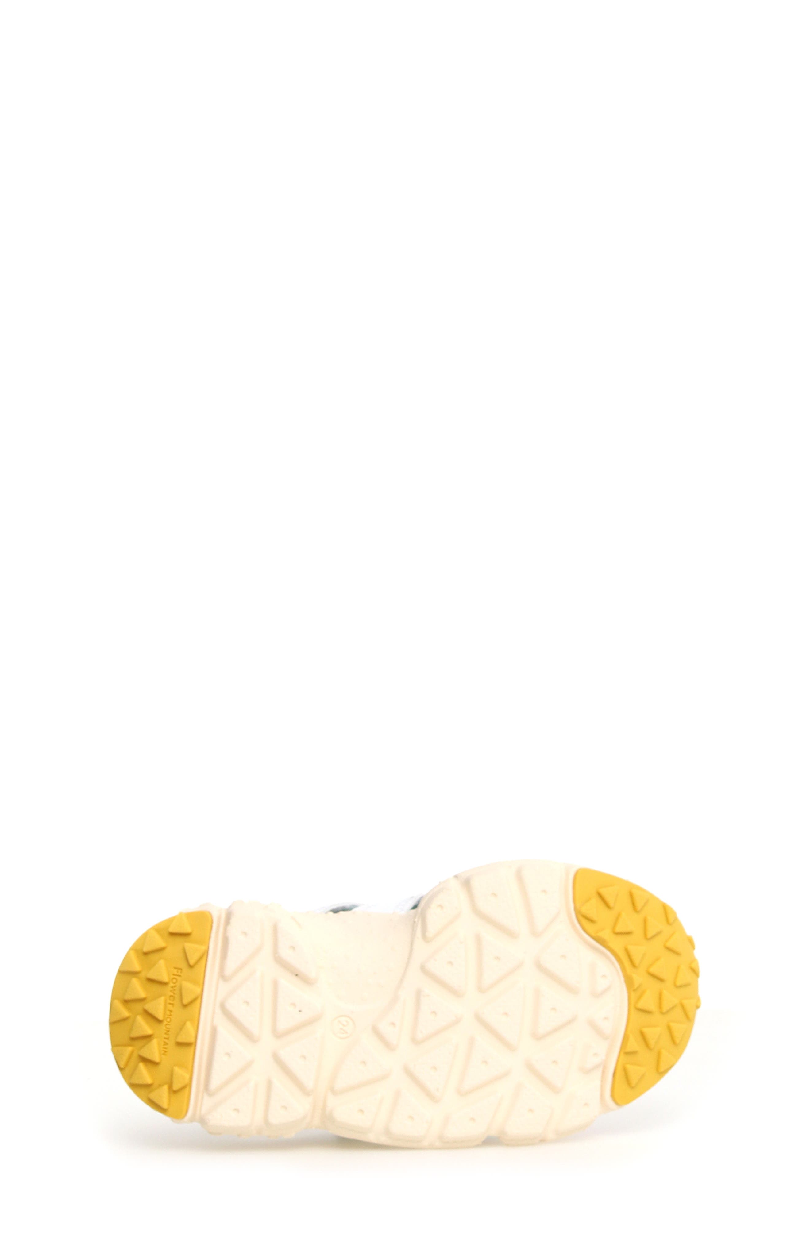 Flower MOUNTAIN Kids' Goro Sneaker, Alternate, color, White-Multi