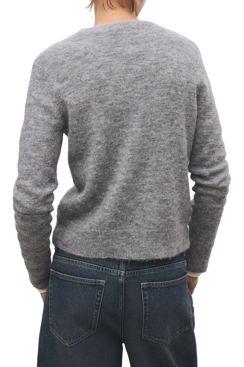 Crewneck Sweater, Alternate, color, GREY