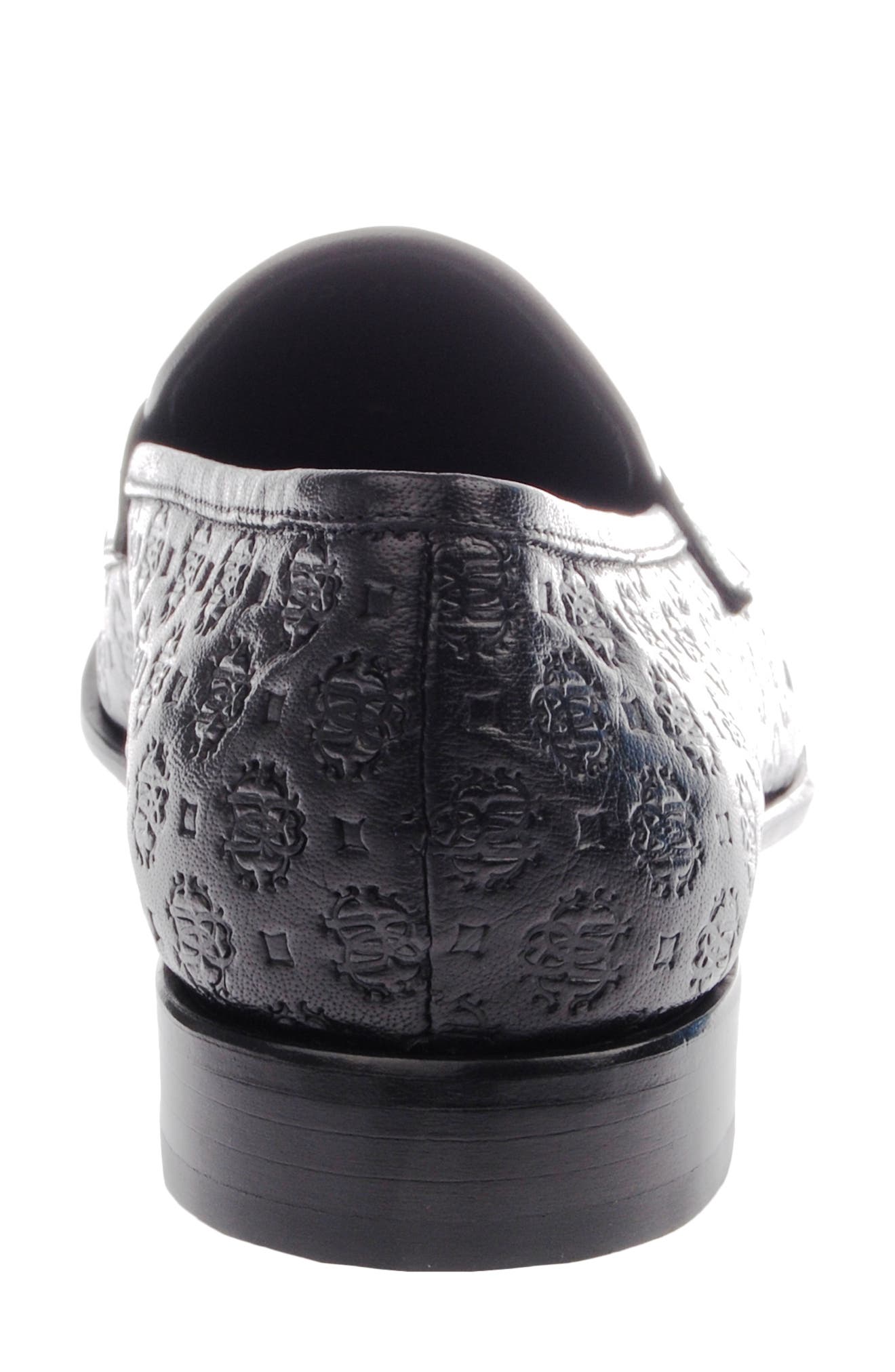 Roberto Cavalli Embossed Loafer, Alternate, color, 