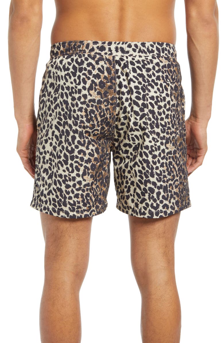 AllSaints Reserve Swim Shorts, Alternate, color, 