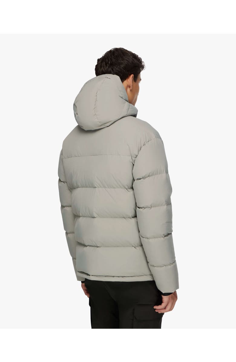 Quartz Co. DAWSON | Hooded Recycled Down Winter Jacket, Alternate, color, Ice