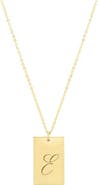 Set & Stones Stella Initial Necklace