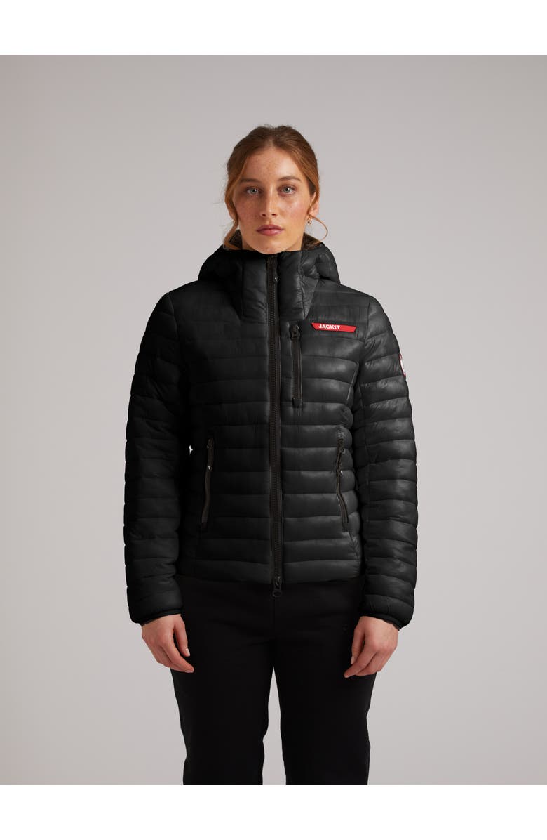 JACK1T Satell1Te Padded Hooded Jacket, Main, color, Black