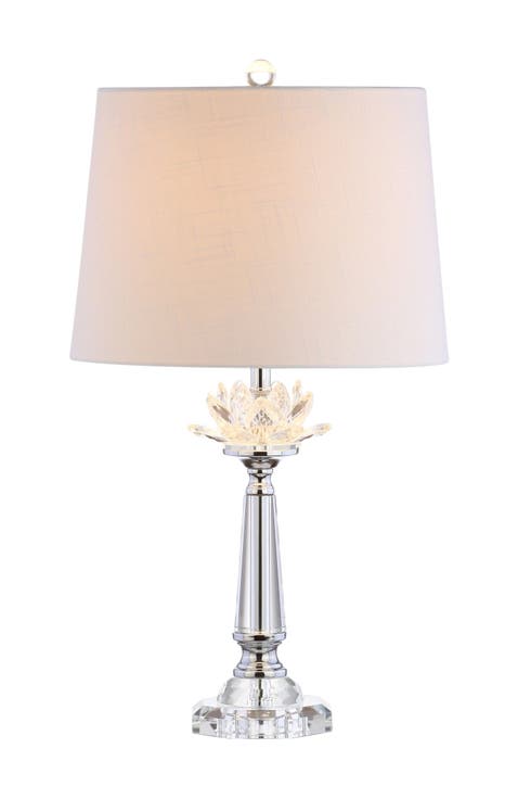 Day 24.5" Crystal LED Table Lamp, Clear