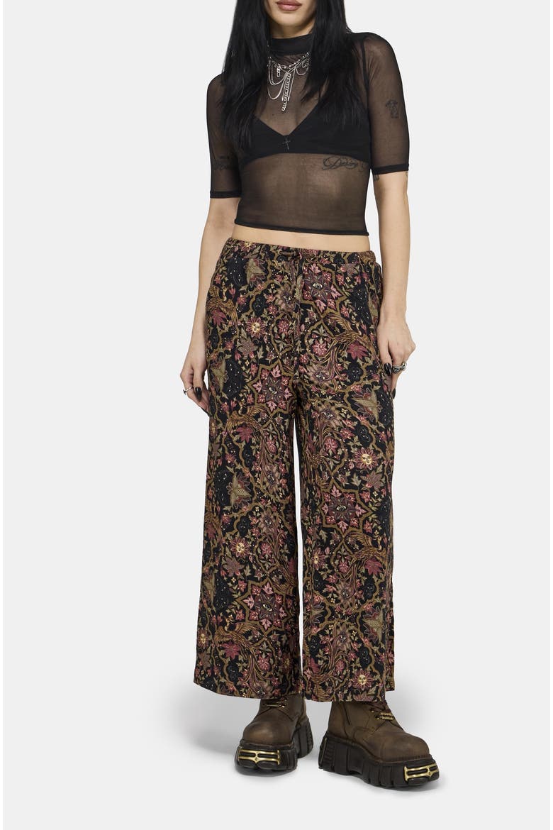 Mythos Wide Leg Trousers, Alternate, color, Black