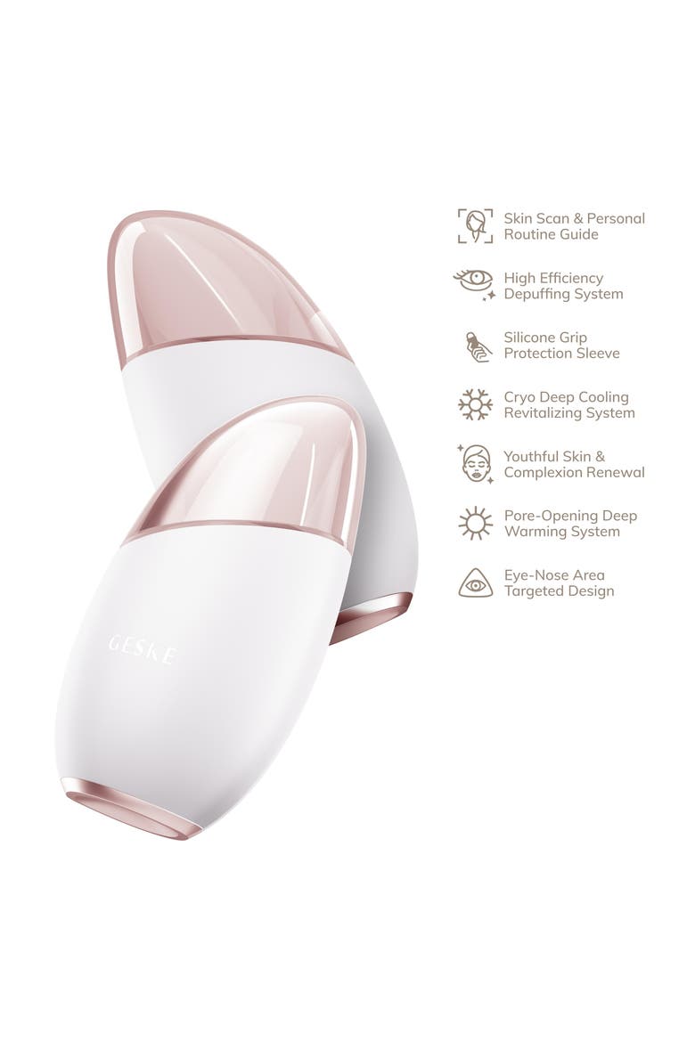 SmartAppGuided Cool & Warm Eye & Face Massager | 7 in 1, Alternate, color, Starlight