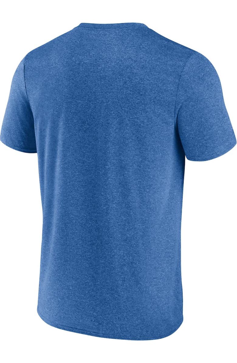 FANATICS Men's Fanatics  Heather Royal Chicago Cubs Fundamentals Shoot For The Sky T-Shirt, Alternate, color, Heather Royal