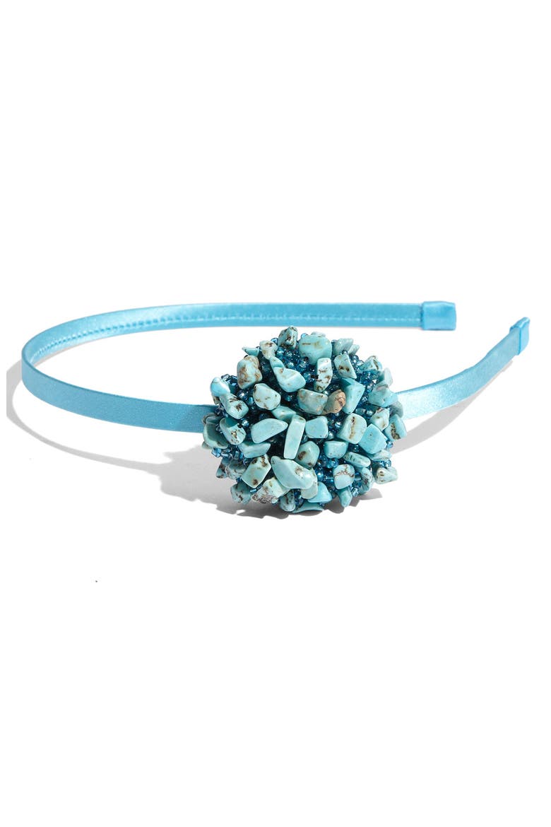 'Rocken' Headband, Alternate, color, TURQUOISE