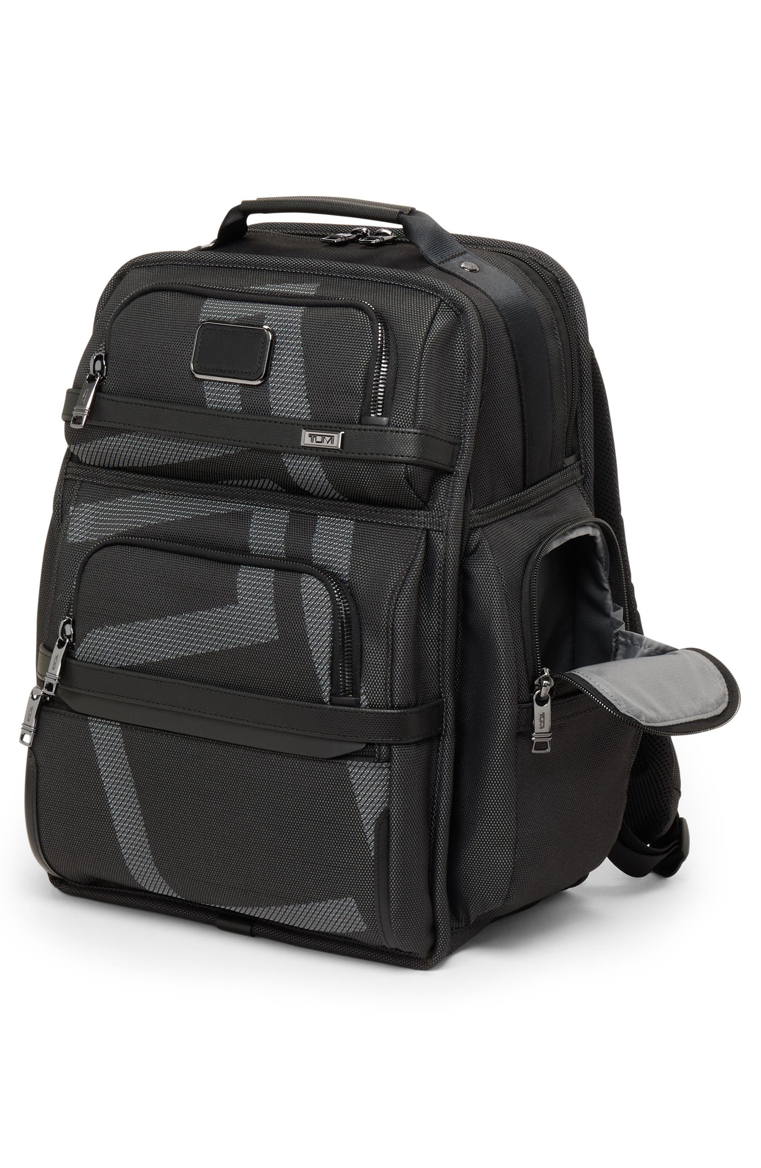 TUMI Brief Backpack, Alternate, color, Reflective Tumi Jacquard