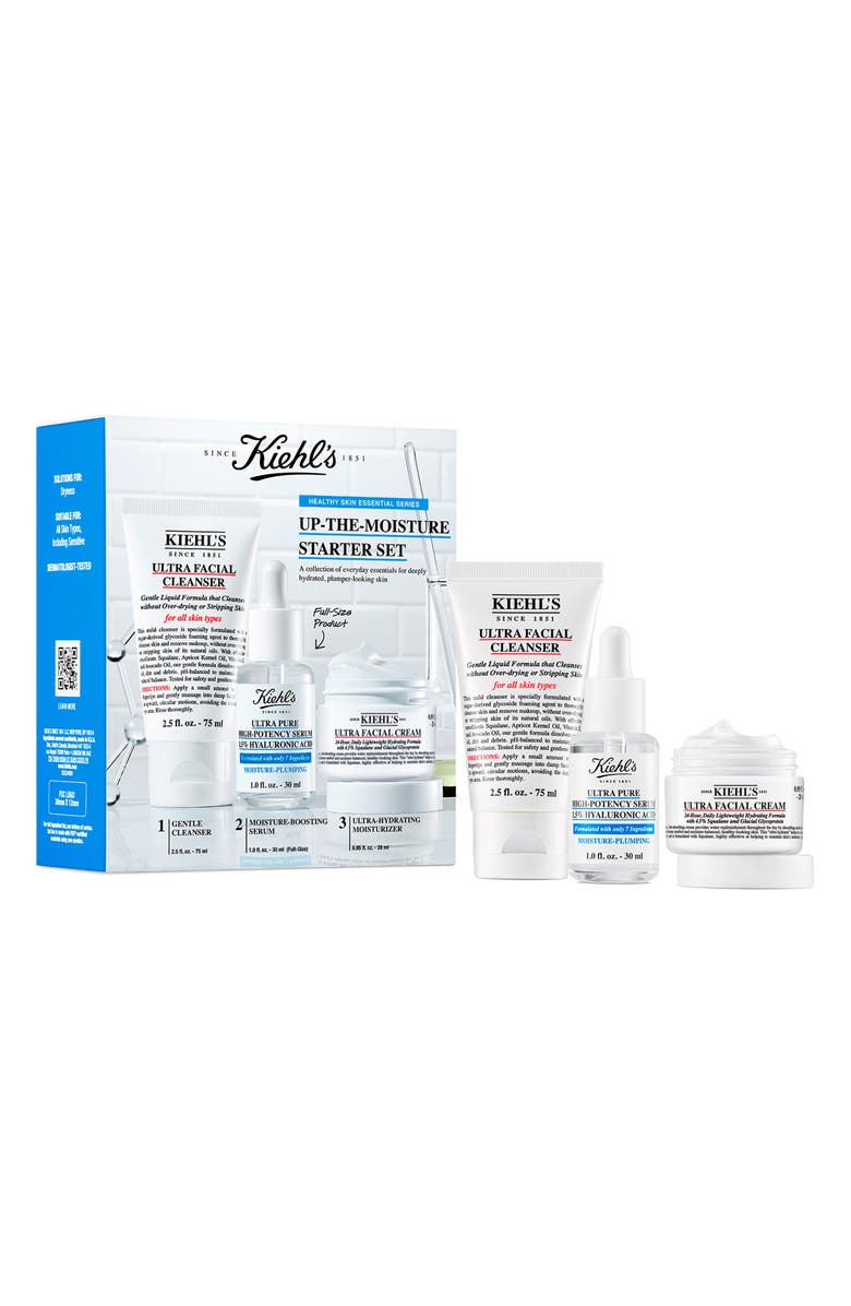 Kiehl's Since 1851 Moisturizing Skin Care Set USD $73 Value, Main, color, 