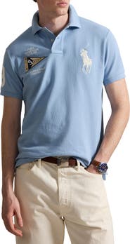 Polo Ralph Lauren Custom Slim Fit Big Pony Polo Shirt