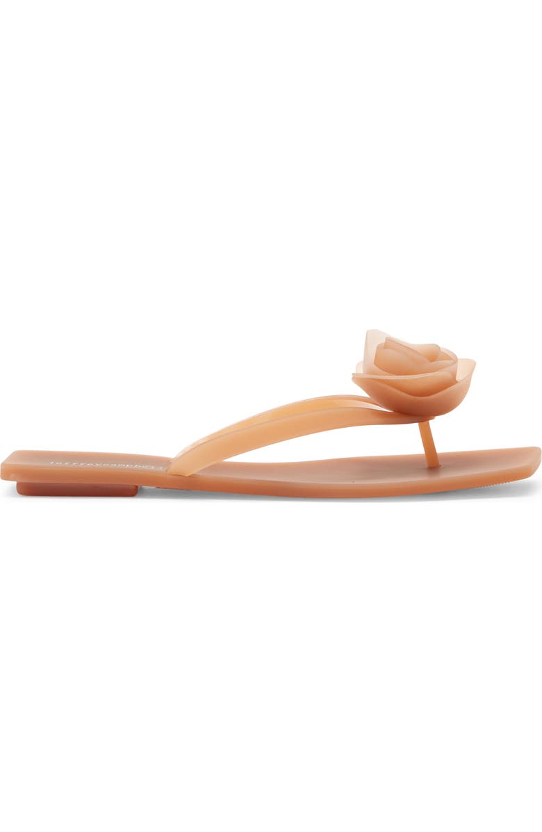 Jeffrey Campbell Sweeten Flip Flop, Alternate, color, Natural Matte