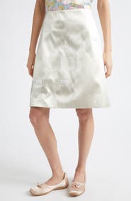 Sandy Liang Keeps Satin Pocket Skirt