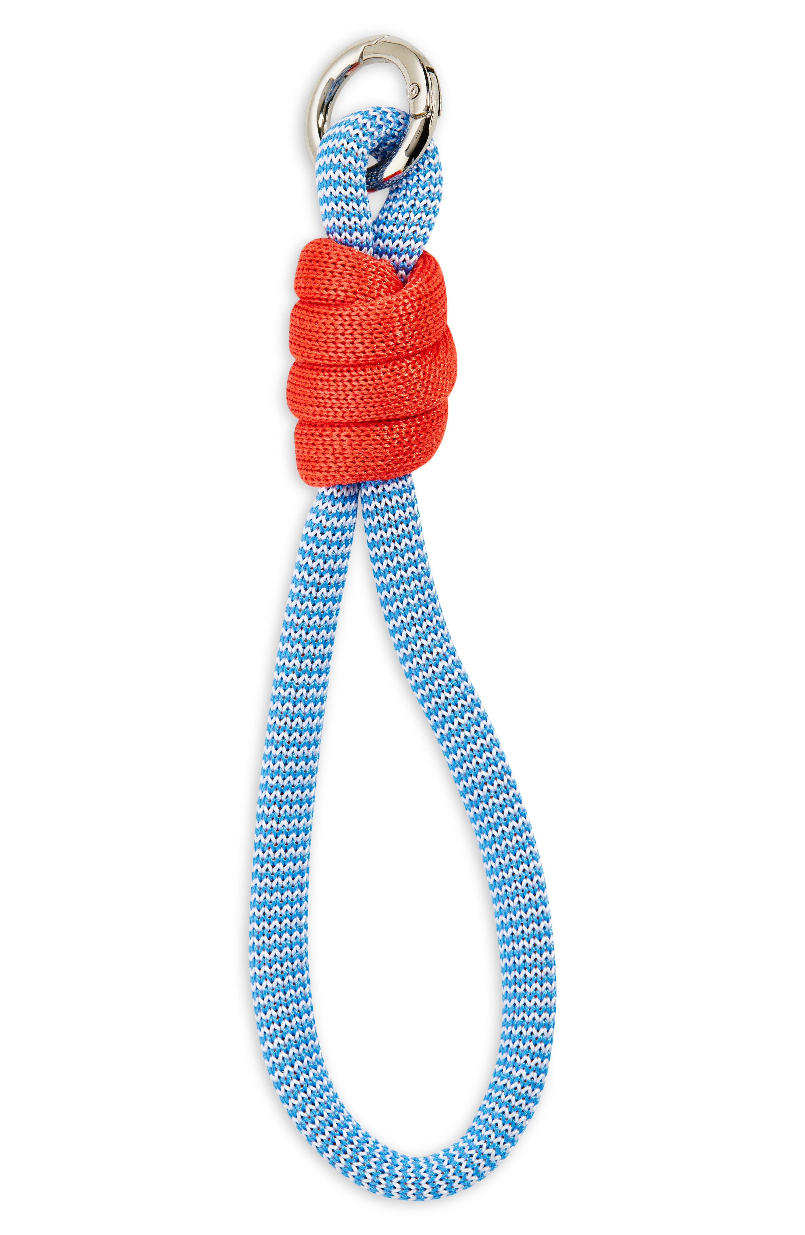 verloop Colorblock Loop Key Chain in Cobalt 