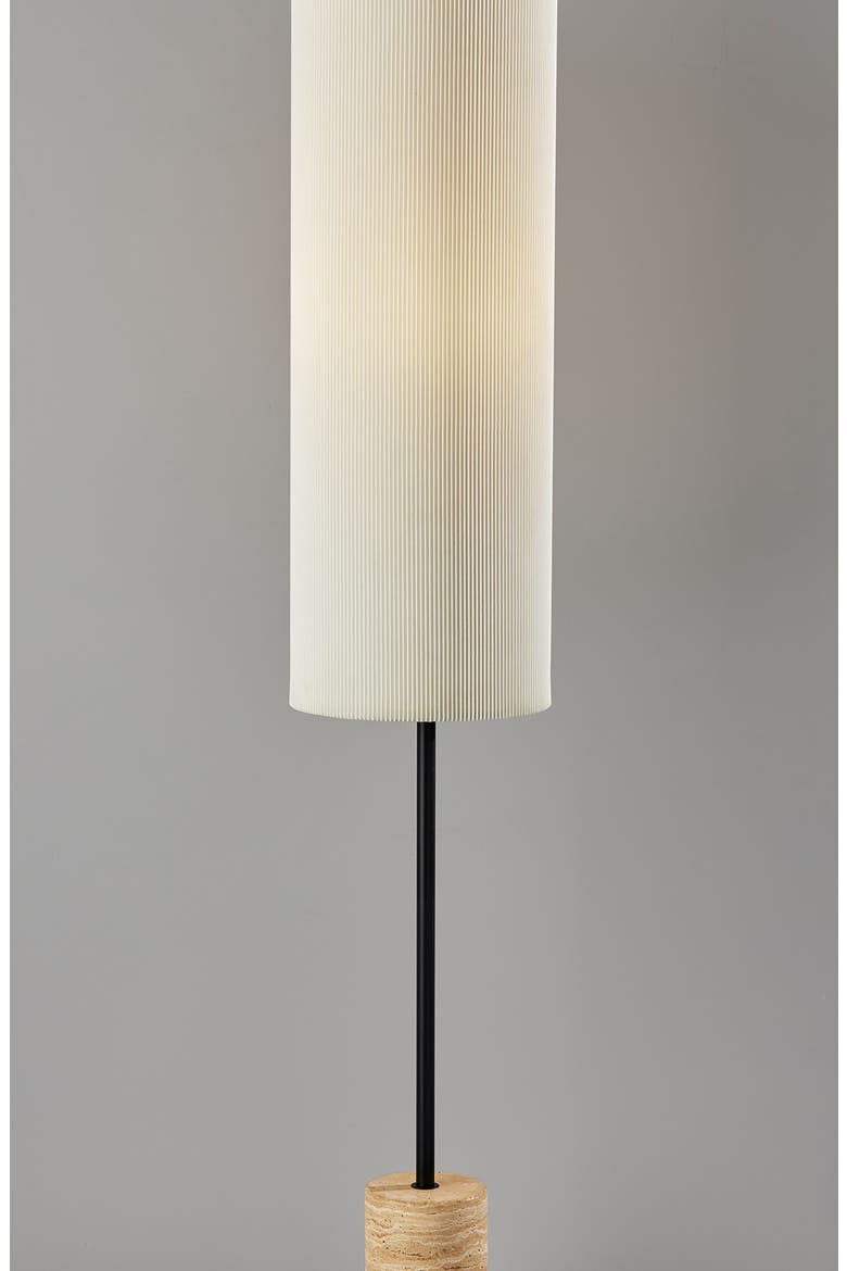 Eleanor Floor Lamp, Alternate, color, BLACK