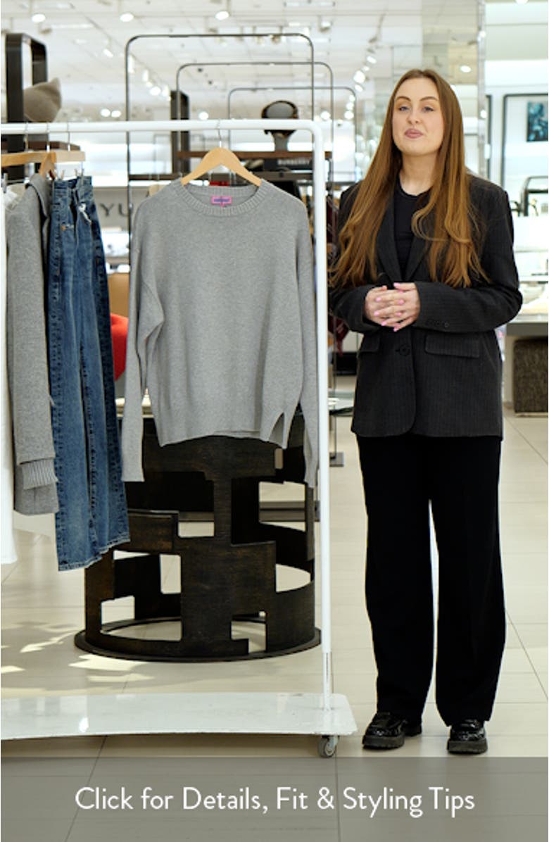 Riley Oversize Rib Sweater, sales video thumbnail