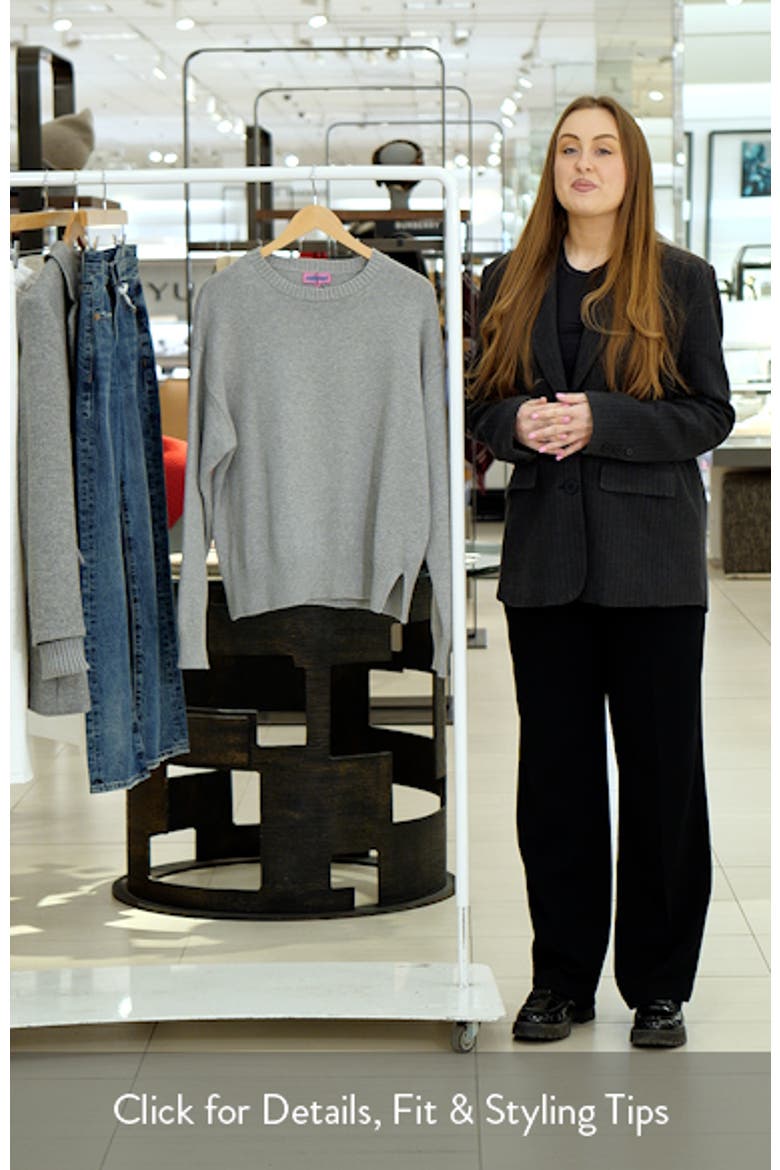 Riley Oversize Rib Sweater video