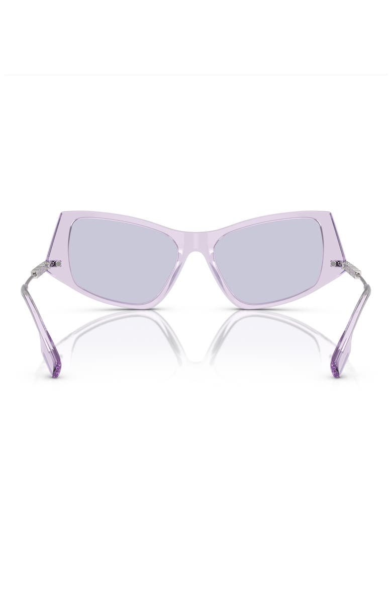 52mm Irregular Sunglasses, Alternate, color, LILAC
