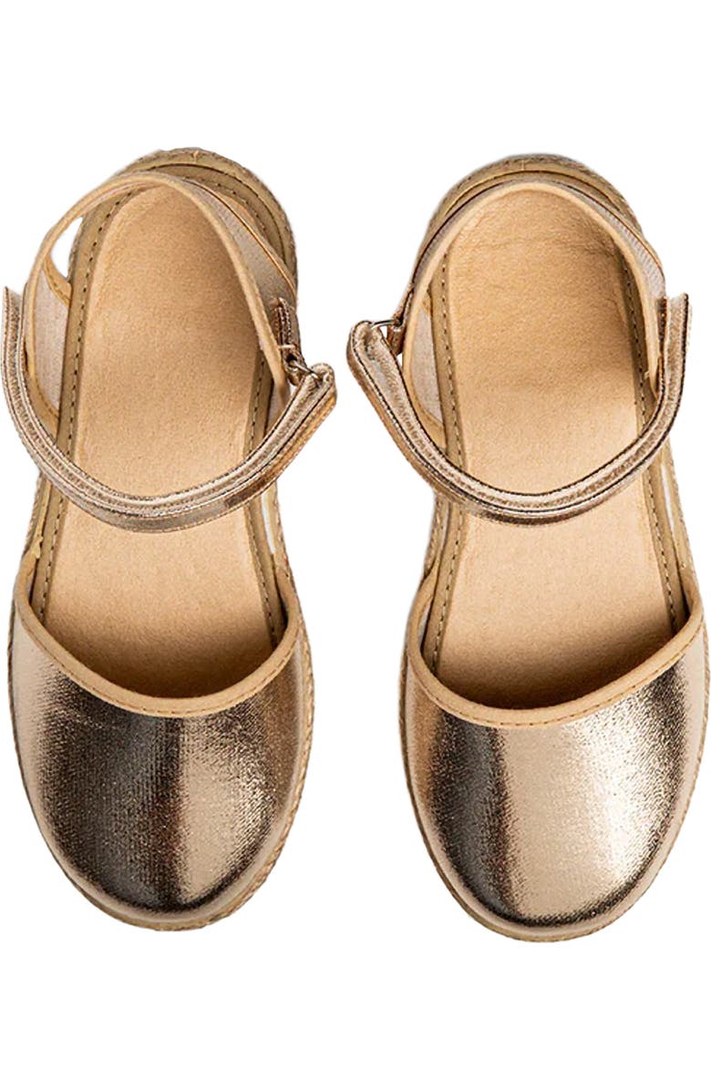CHILDRENCHIC Kids' Abigail Flat, Alternate, color, Gold