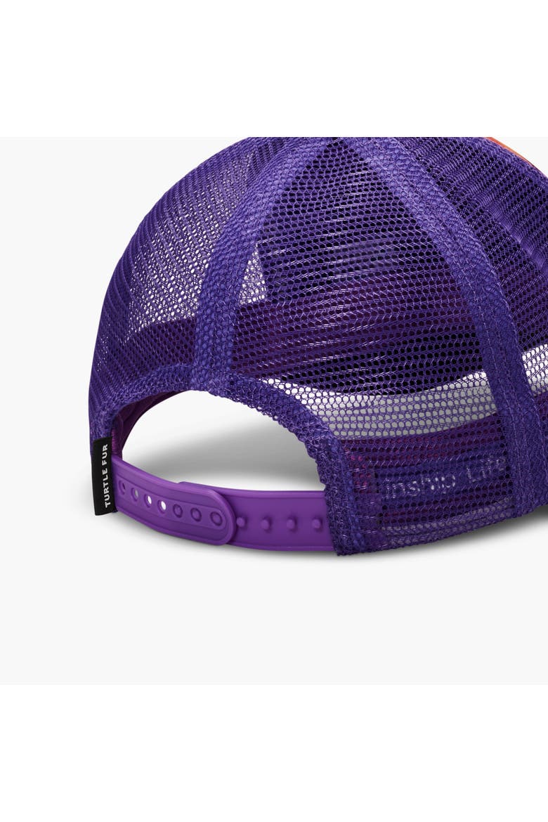 Trail Blazer Trucker Hat, Alternate, color, Sunset Hues