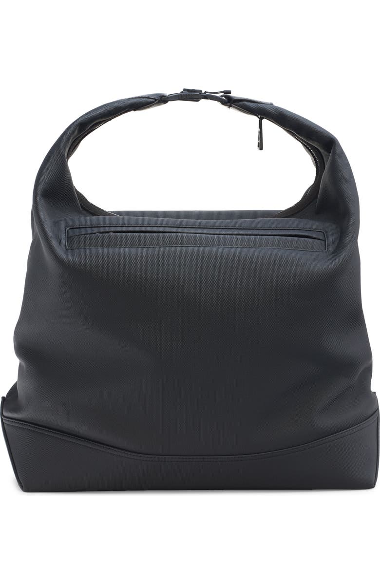 Moncler Nakoa Coated Canvas Tote, Alternate, color, Black