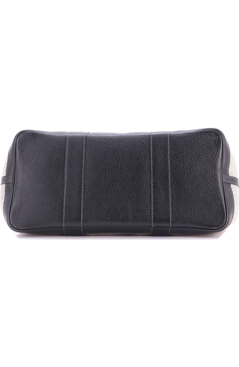 Pre-Owned Hermes Garden Party Tote Toile and Leather 36, Alternate, color, Noir