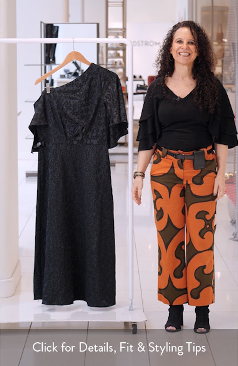 Primrose One-Shoulder Cocktail Dress, sales video thumbnail