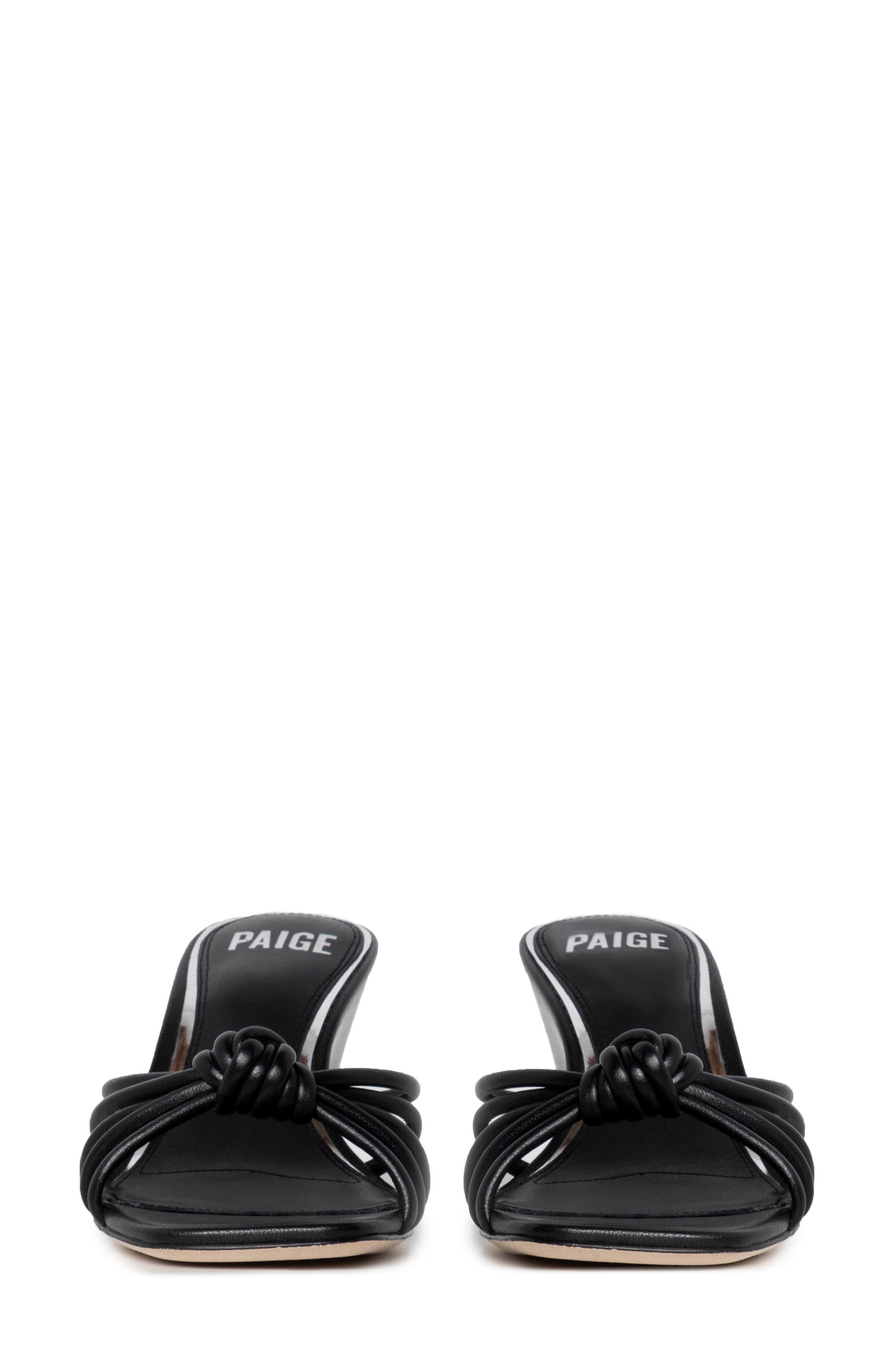 PAIGE Sydney Knot Wedge Sandal, Alternate, color, 