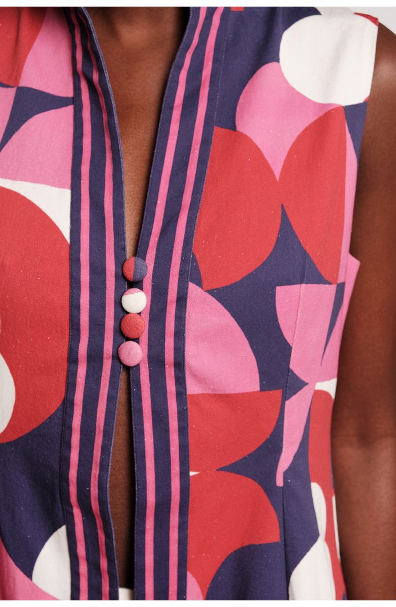 Frances Valentine Susie Jacket Kaleidoscope, Alternate, color, Pink/Purple/Multi