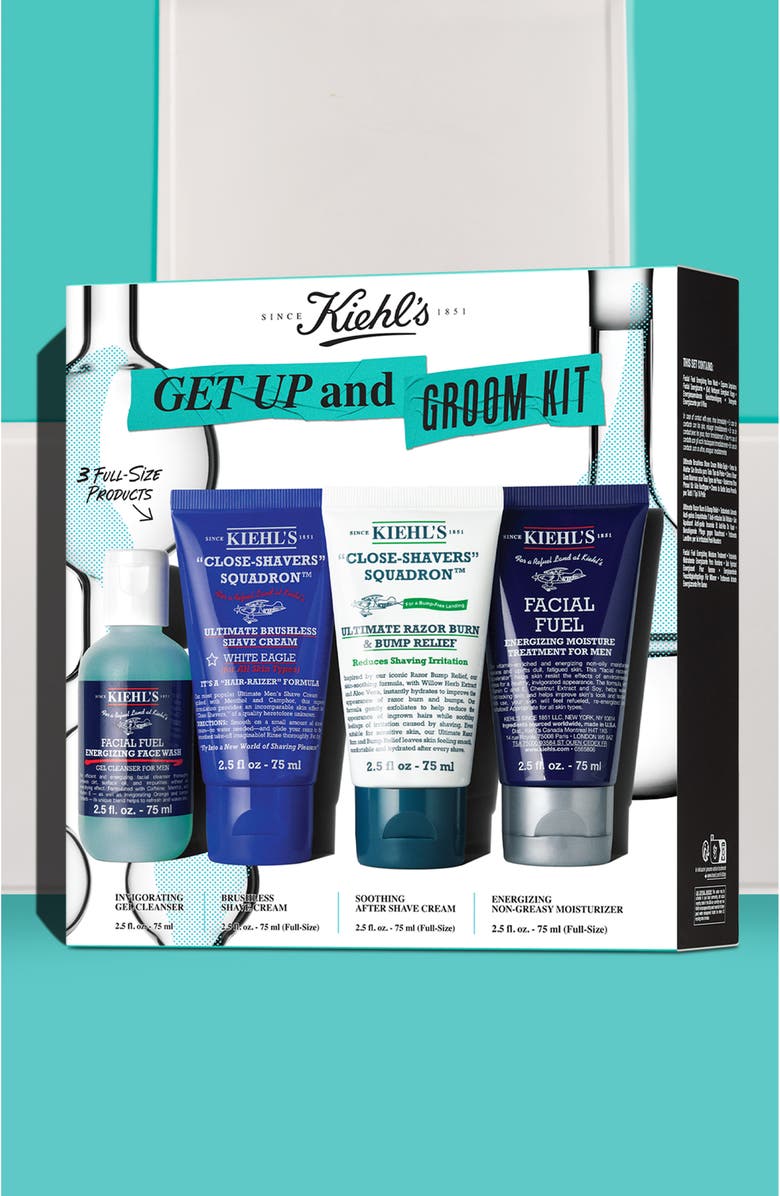 Kiehl's Since 1851 Get Up and Groom Gift Set $83 Value, Alternate, color,