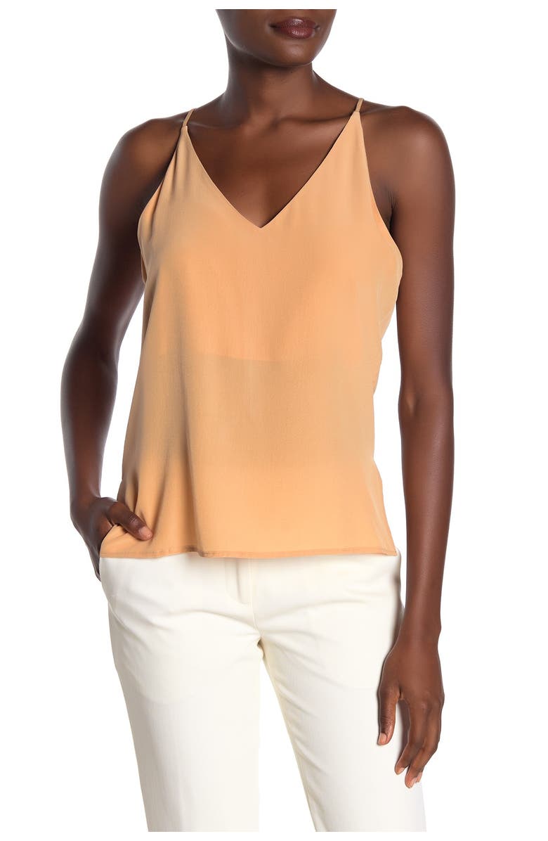 SUISTUDIO Silk Sleeveless Top, Main, color,