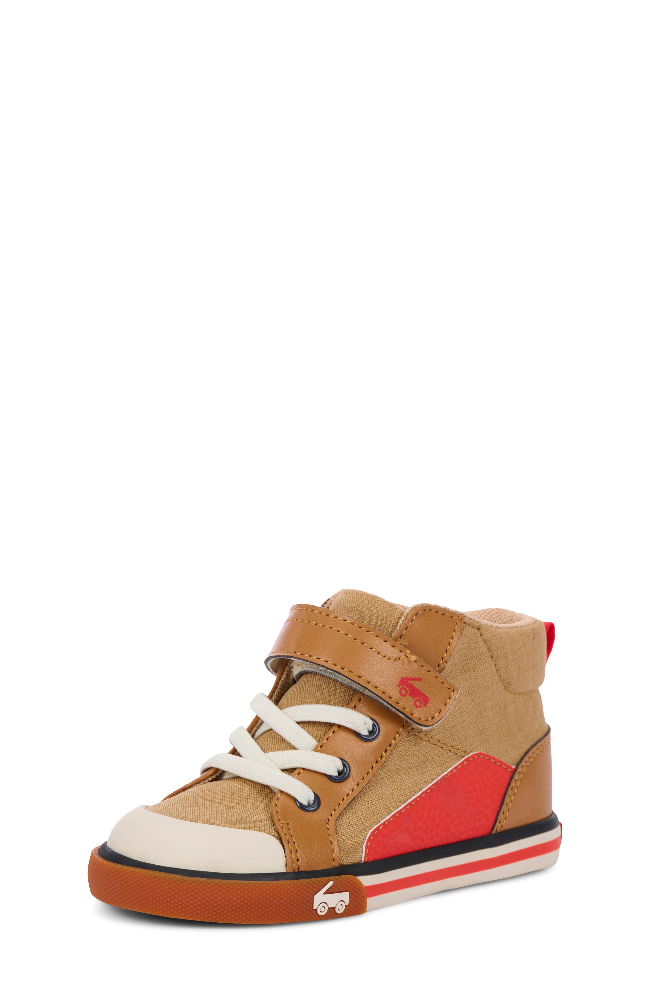 Kids' Dayton High Top Sneaker, Alternate, color, TAN