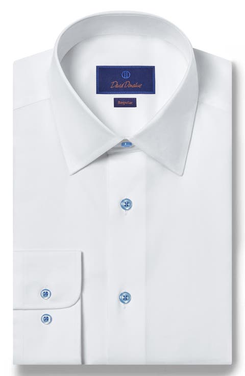 Regular Fit Cotton Dress Shirt