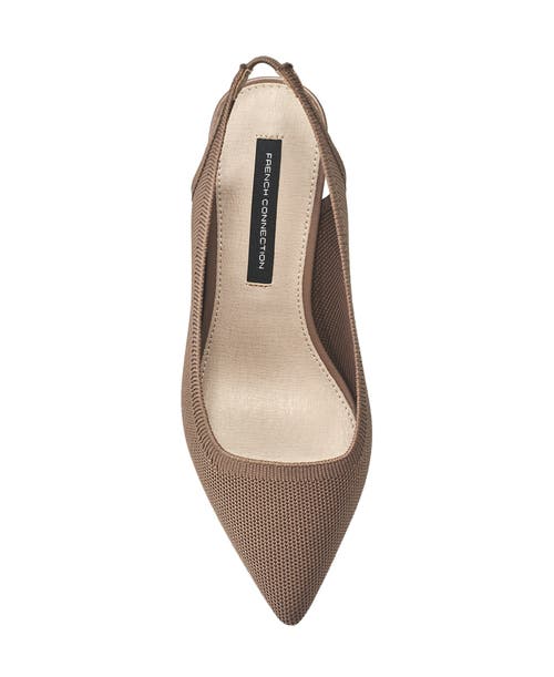 French Connection Women's Viva Slingback Heels In Choco
