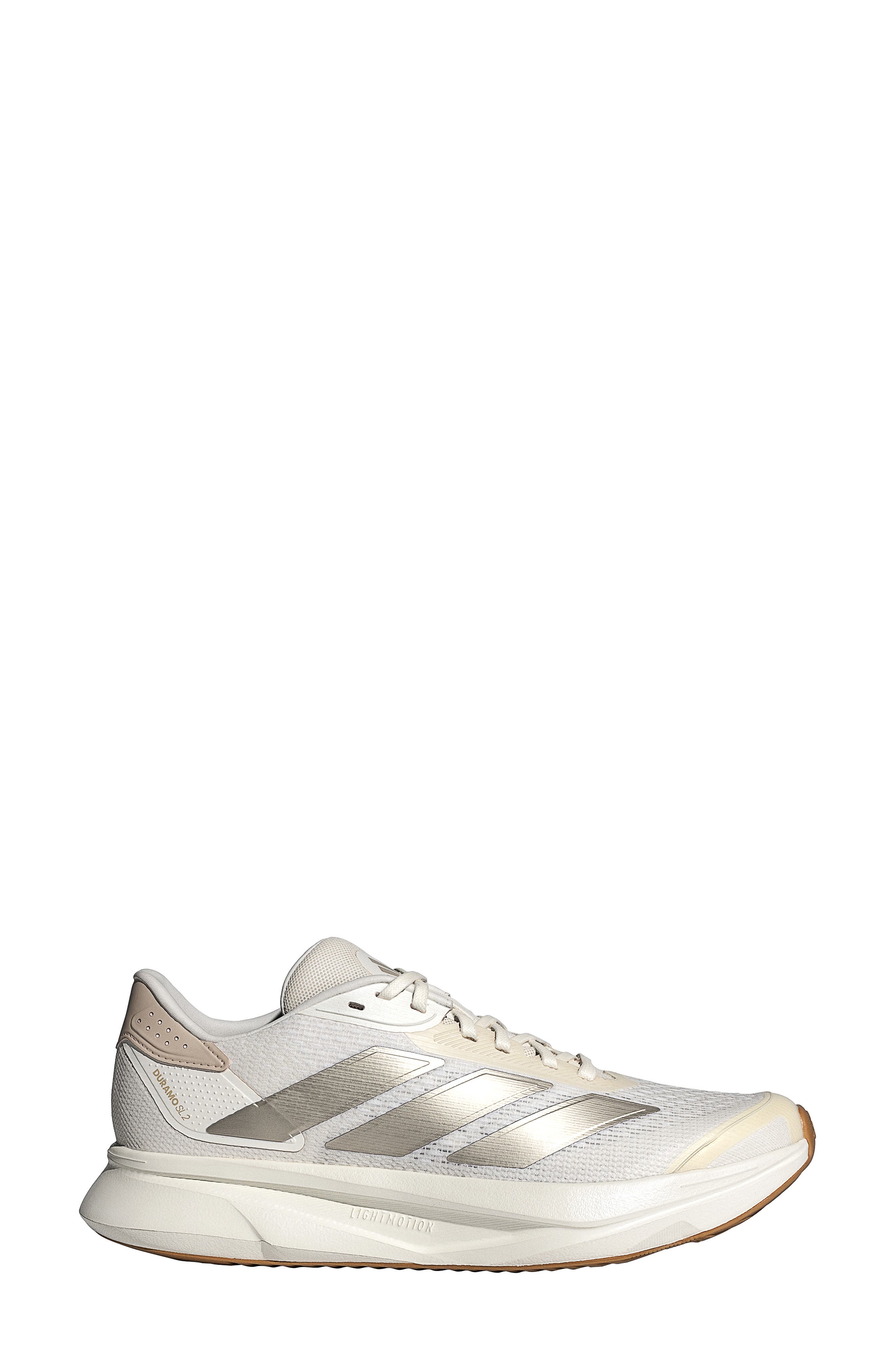 adidas Duramo SL2 Running Sneaker, Alternate, color, White/ Cyber Met./ Linen