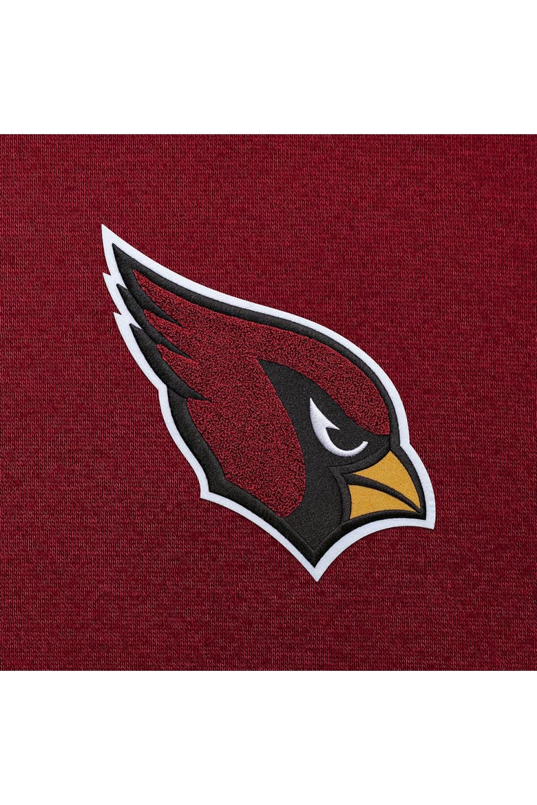 Women's Antigua Cardinal Arizona Cardinals Victory Chenille Pullover Hoodie, Alternate, color, Cardinal