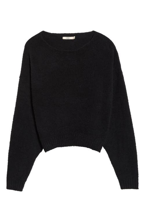 Ugg(r) Novalie Slouchy Pullover Lounge Sweater In Black