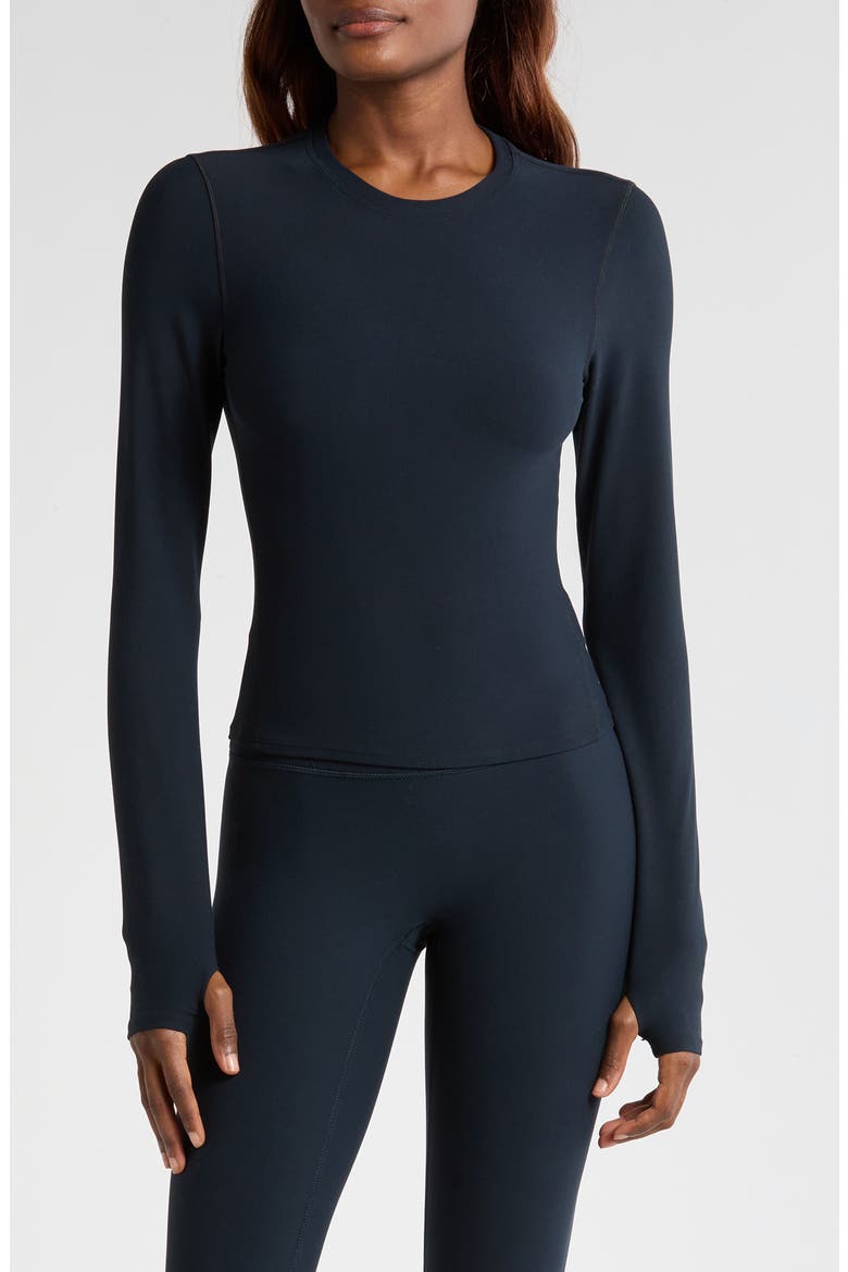 SPANXsmooth™ OnForm Long Sleeve Top, Main, color, VERY BLACK