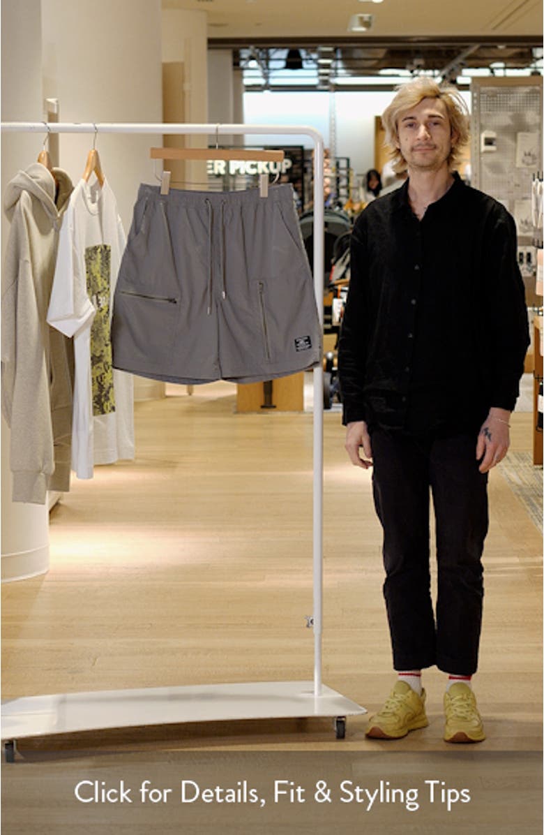 27P Mod Drawstring Cargo Shorts, sales video thumbnail