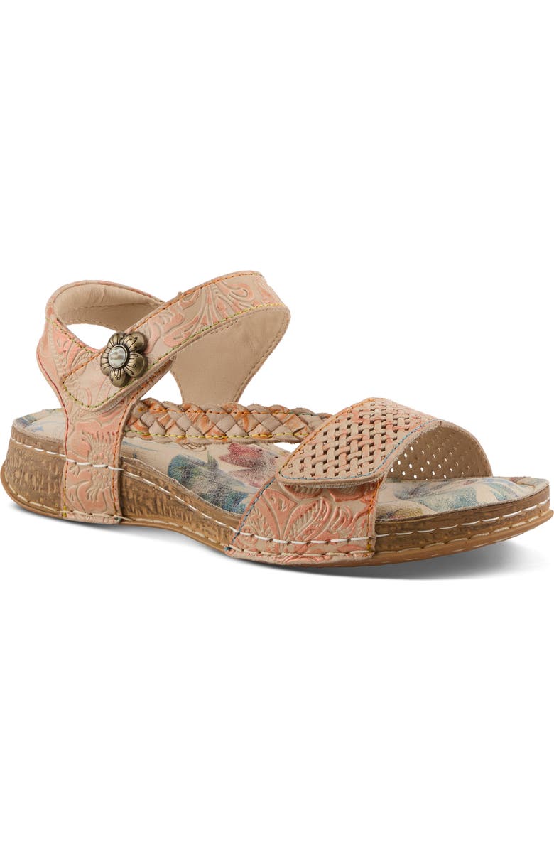 L'Artiste by Spring Step Popular Sandal, Main, color, Beige Multi