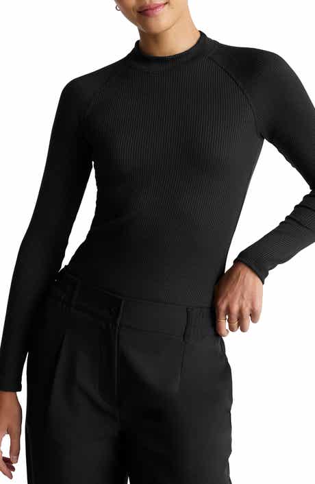 Beyond Yoga Contours Mock Neck Top